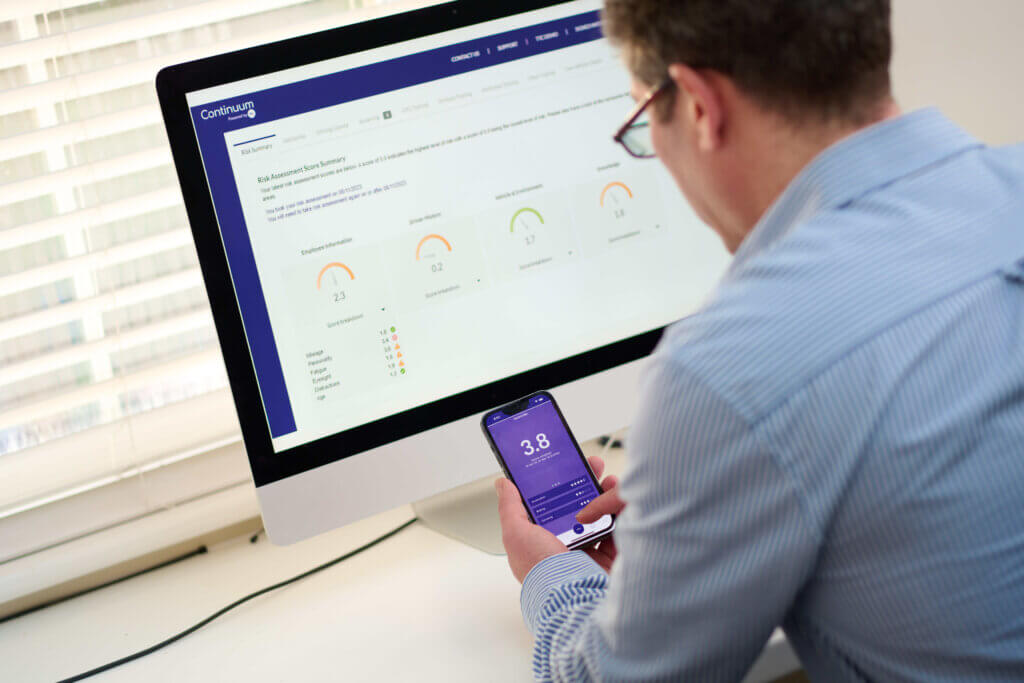 Continuum on mobile and screen