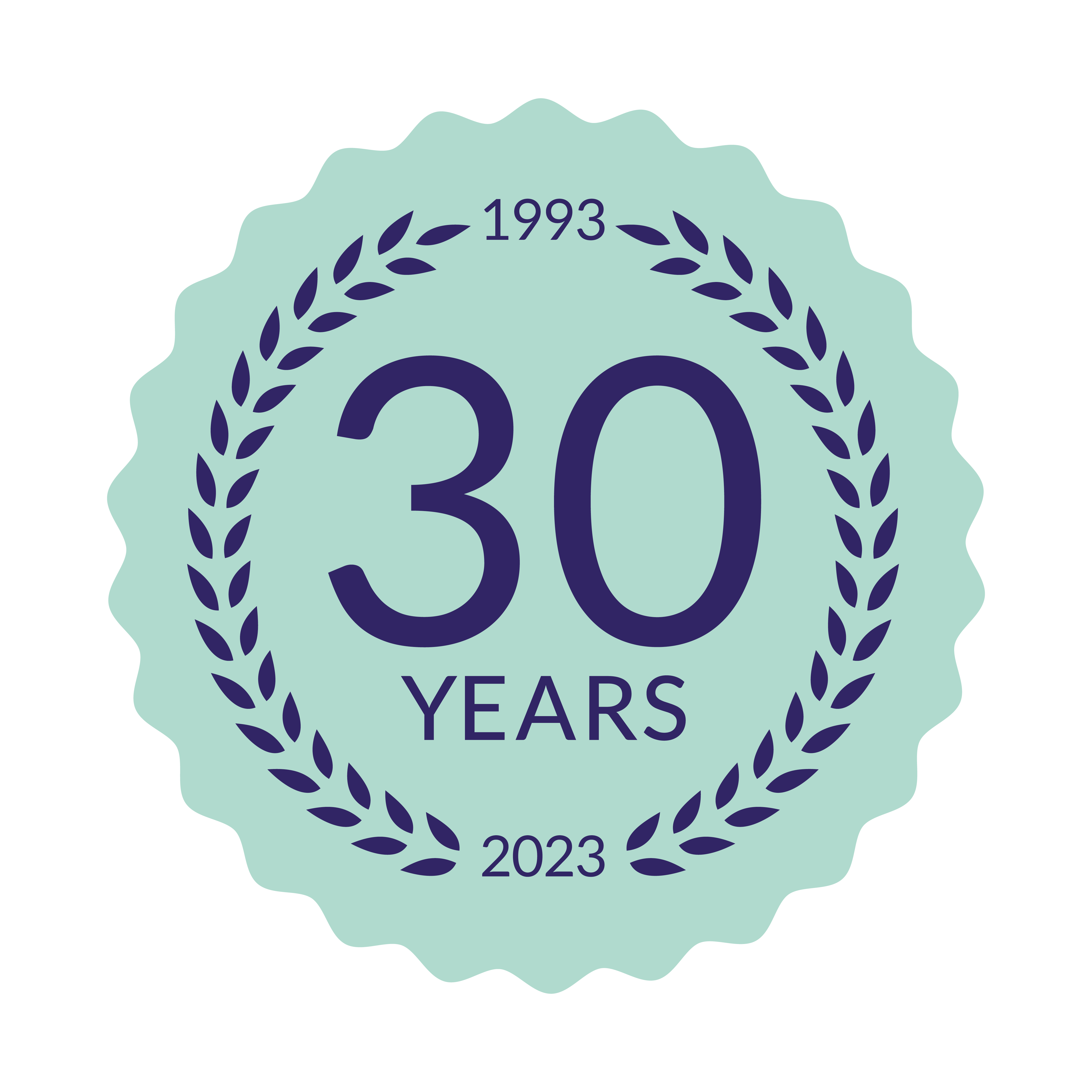 30 Years logo
