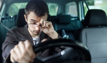 tired driver