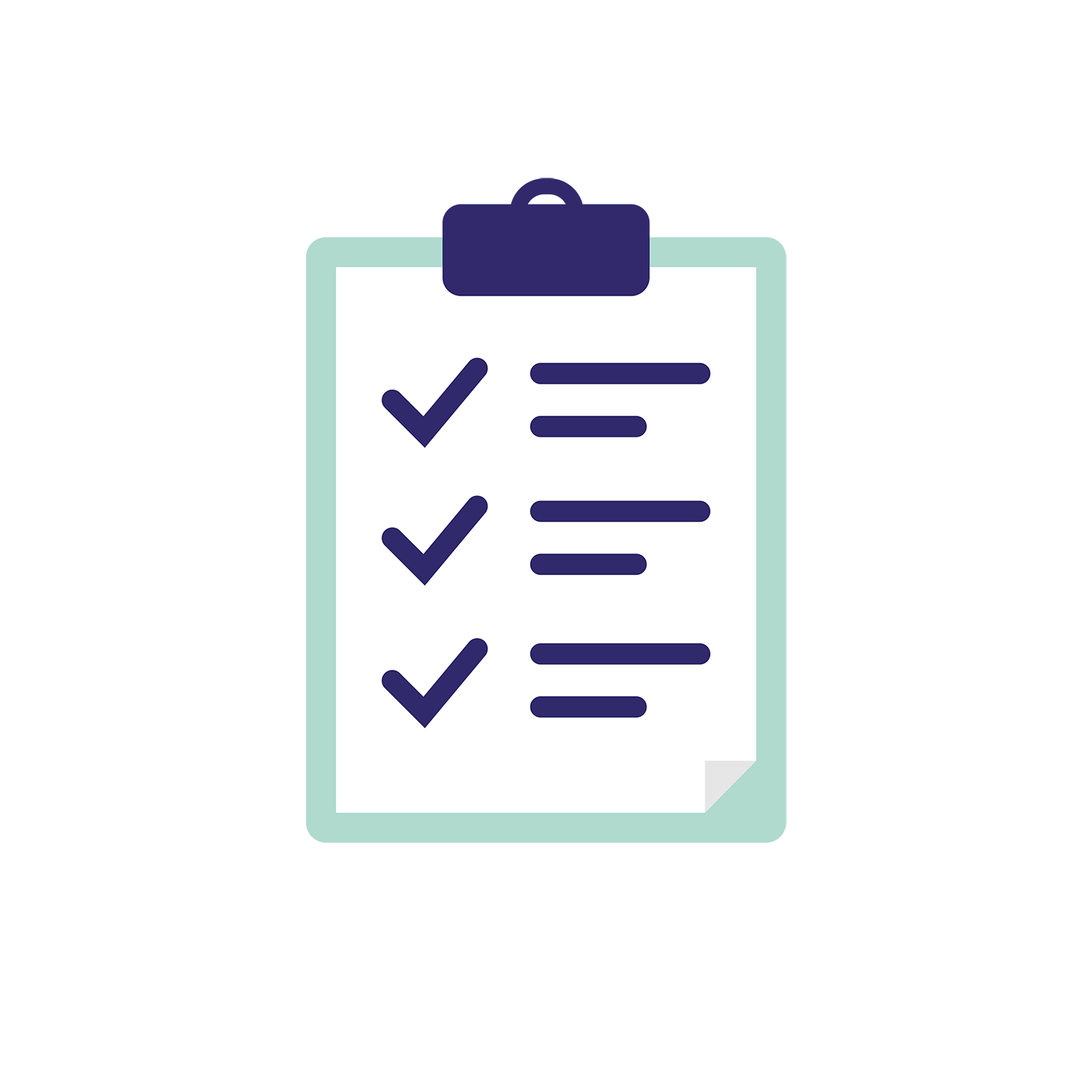 Icon checklist compliance