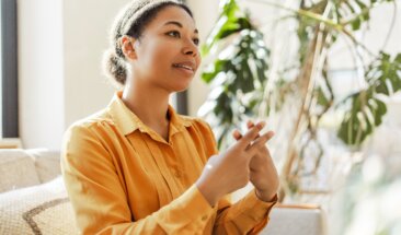 female interpreter