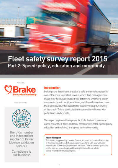 Fleet safety survey report 2015