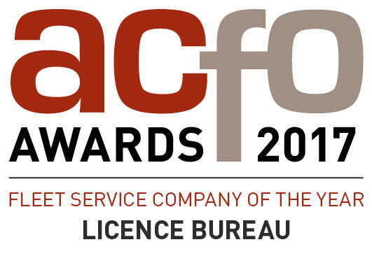 ACFO 2017 Fleet Service Company of the year - Licence Bureau