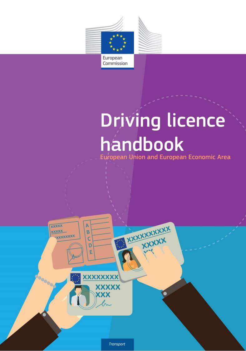 EU European Union Driving licence models and the Driving Licence Handbook