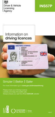Information on Driving Licences INS57P