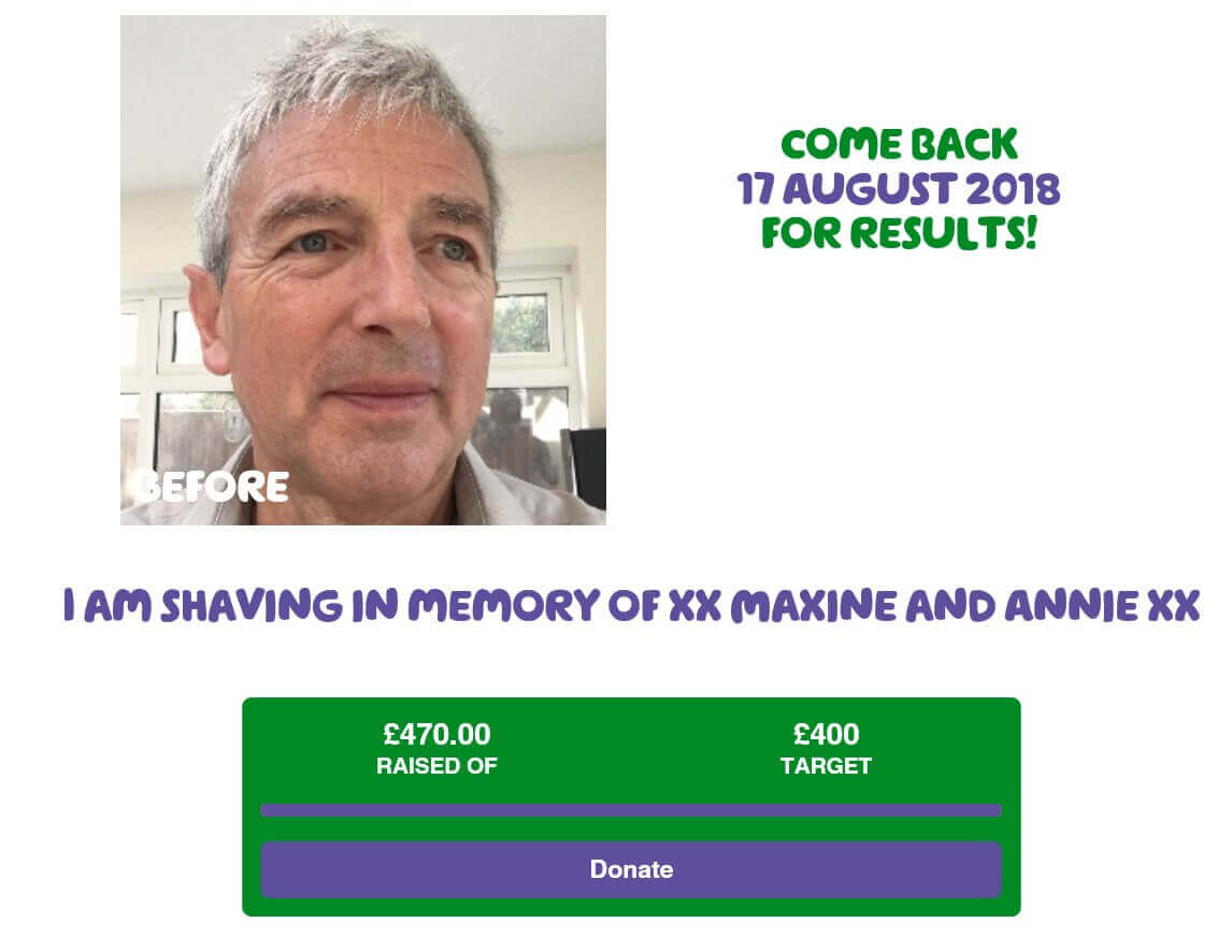 Richard Turner, Business Development Manager at Licence Bureau has “Braved the Shave” for Macmillan Cancer Support