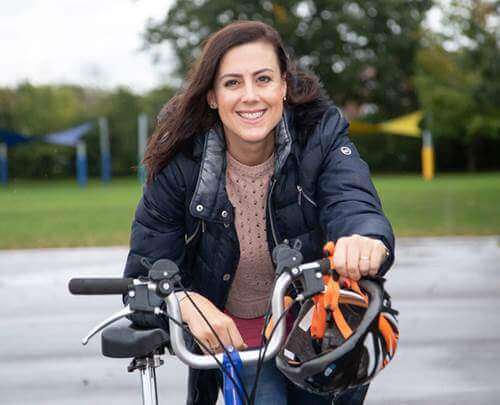 Paralympic cyclist Sarah Storey