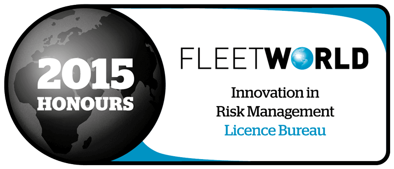 2015 Fleetworld Honours - Licence Bureau award