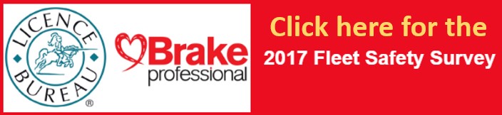 Licence Bureau and Brake professional fleet survey 2017 logo