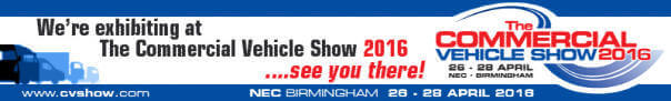 Commercial Vehicle Show 2016 banner
