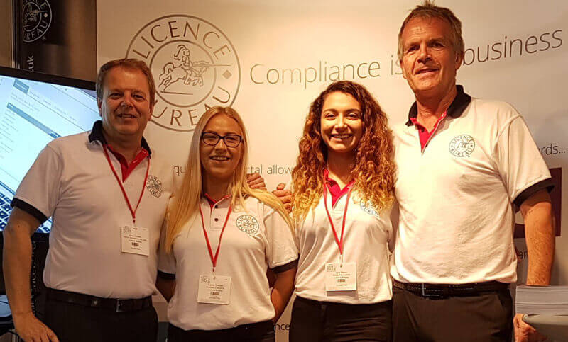 Licence Bureau team at Commercial Fleets Van and Truck Exhibition