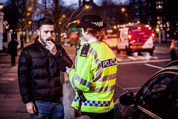Police drug spot check