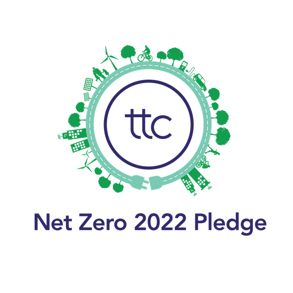 TTC net zero pledge logo